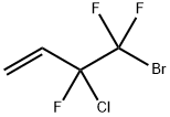 1-溴-2-氯-1,1,2-三氟-3-丁烯,374-25-4,结构式