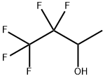 3,3,4,4,4-PENTAFLUORO-2-BUTANOL Struktur