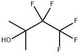 1,1,1,2,2-ペンタフルオロ-3-メチルブタン-3-オール 化学構造式