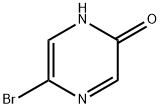 2-Bromo-5-hydroxypyrazine Struktur