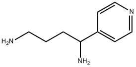 1-ピリジン-4-イルブタン-1,4-ジアミン 化学構造式