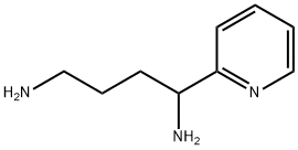 1-ピリジン-2-イルブタン-1,4-ジアミン 化学構造式