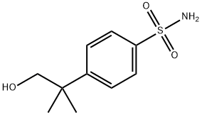 4-(2-羟基-1,1-二甲基乙基)苯磺酰胺, 374067-96-6, 结构式