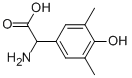AMINO-(4-HYDROXY-3,5-DIMETHYL-PHENYL)-ACETIC ACID Structure