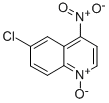 6-クロロ-4-ニトロキノリン1-オキシド 化学構造式