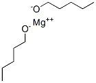magnesium pentan-1-olate Struktur