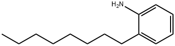 2-辛基苯胺,37413-50-6,结构式