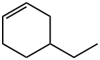 4-Ethylcyclohexene Struktur