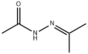 Acetic acid isopropylidene-hydrazide Structure