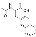 (S)-N-Acetyl-2-naphthylalanine 化学構造式