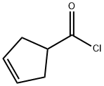 3-Cyclopentene-1-carbonyl chloride Structure