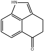 1,3,4,5-テトラヒドロベンゾ[cd]インドール-5-オン 化学構造式