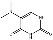 5-(Dimethylamino)uracil 化学構造式