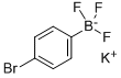 カリウム(4-ブロモフェニル)トリフルオロボラート 化学構造式