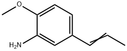 Benzenamine, 2-methoxy-5-(1-propenyl)- (9CI) 结构式
