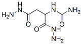 ureidosuccinic acid dihydrazide Struktur