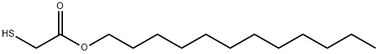 巯基醋酸十二酯,3746-39-2,结构式