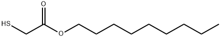 チオグリコール酸ノニル 化学構造式