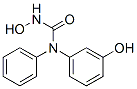 N,N'-ビス(3-ヒドロキシフェニル)尿素 化学構造式
