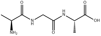 H-ALA-GLY-ALA-OH, 37460-22-3, 结构式