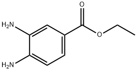 3,4-二氨基苯甲酸乙酯, 37466-90-3, 结构式