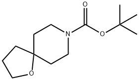 1-噁唑-8-2-噁唑-7-氮杂螺[3.5]壬烷-7-羧酸-1,1-二甲基乙酯[4.5]癸烷-8-羧酸-1,1-二甲基乙酯,374794-89-5,结构式