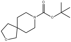 1,1-Dimethylethyl 2-Oxa-8-azaspiro[4.5]decane-8-carboxylate Struktur