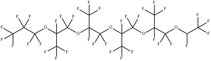 2H-全氟-5,8,11,14-四甲基-3,6,9,12,15-五氧杂十八烷, 37486-69-4, 结构式