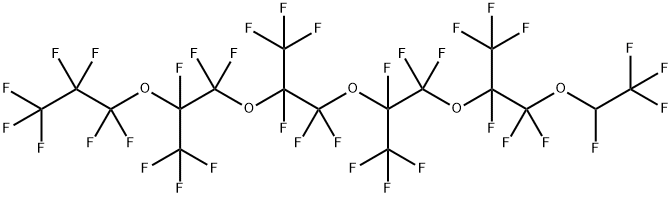 37486-69-4 1,1,1,2,4,4,5,7,7,8,10,10,11,13,13,14,16,16,17,17,18,18,18-トリコサフルオロ-5,8,11,14-テトラキス(トリフルオロメチル)-3,6,9,12,15-ペンタオキサオクタデカン