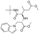 1H-Indole-1-propanoicacid,alpha-[[(1R)-1-[[(1,1-dimethylethyl)amino]carbonyl]-4-methoxy-2-methyl-4-oxobutyl]amino]-,methylester,(alphaS)-(9CI)|