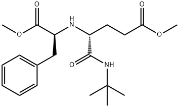 L-Phenylalanine, N-[(1R)-1-[[(1,1-dimethylethyl)amino]carbonyl]-5-methoxy-5-oxopentyl]-, methyl ester (9CI) Structure
