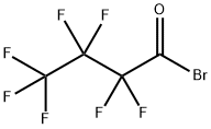 HEPTAFLUOROBUTANOYL BROMIDE Struktur