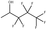 3,3,4,4,5,5,5-ヘプタフルオロ-2-ペンタノール 化学構造式