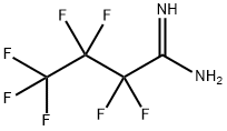 HEPTAFLUOROBUTYRYLAMIDINE Struktur