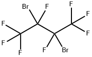 2,3-DIBROMOOCTAFLUOROBUTANE Structure