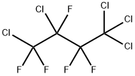 1,2,4,4,4-ペンタクロロペンタフルオロブタン 化学構造式