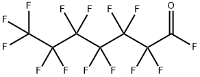 PERFLUOROHEPTANOYL FLUORIDE Structure