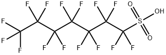 全氟庚基磺酸,375-92-8,结构式