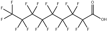 Perfluorononanoic acid Structure