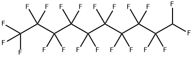 1H-PERFLUORODECANE Structure