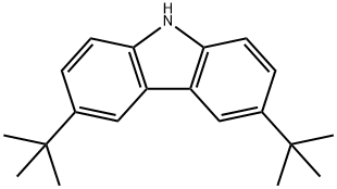 3,6-BIS(TERT-BUTYL)CARBAZOLE Structure