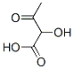 Butanoic acid, 2-hydroxy-3-oxo- (9CI) Struktur
