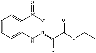 Ethyl2-chloro-2-[2-(2-nitrophenyl)hydrazono]acetate Structure