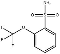 2-(トリフルオロメトキシ)ベンゼンスルホンアミド 化学構造式