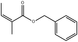 2-Butenoic acid, 2-Methyl-, phenylMethyl ester, (2Z)- Structure