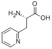 3-(2-ピリジル)-L-アラニン 化学構造式