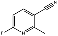 5-CYANO-2-FLUORO-6-PICOLINE Structure