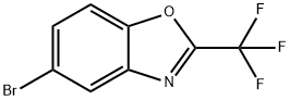 BENZOXAZOLE, 5-BROMO-2-(TRIFLUOROMETHYL)- Struktur
