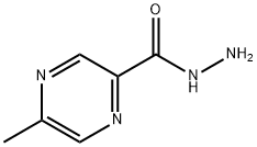 5-METHYLPYRAZINE-2-CARBOHYDRAZIDE Struktur