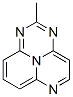 2-Methyl-1,3,6,9b-tetraazaphenalene Struktur